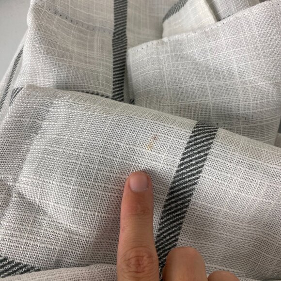 Threshold Blackout Windowpane Curtain Panel 108x50 Gray - 1 Panel - Picture 7 of 9